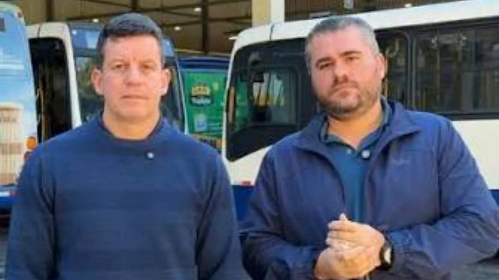 Prefeito de Petrópolis Hingo Hammes e o Diretor da CPTRans Luciano Moreira