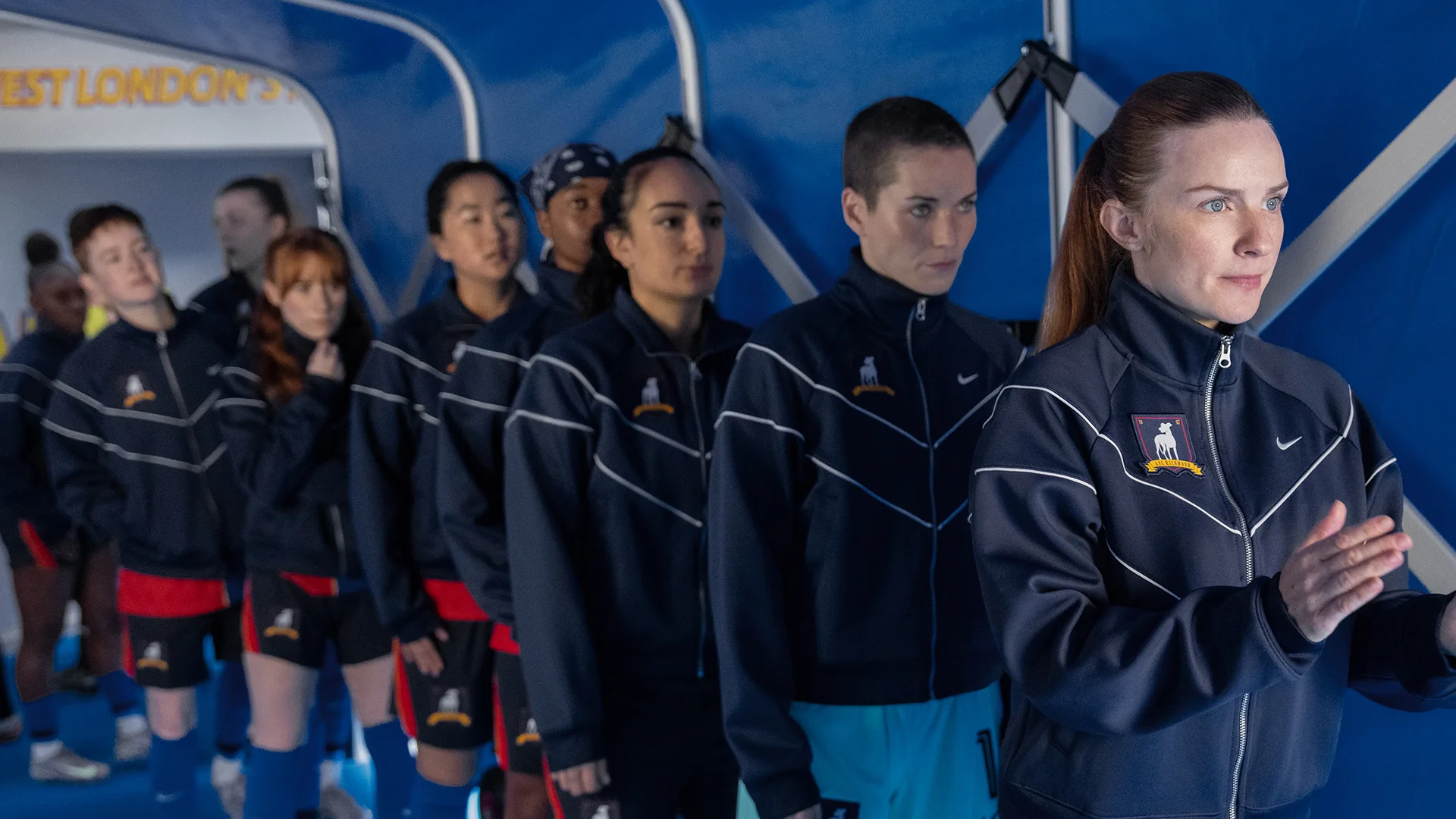 The AFC Richmond women's squad in season four of Ted Lasso.